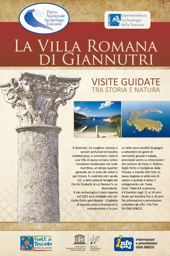 Giannutri villa Romana 2019