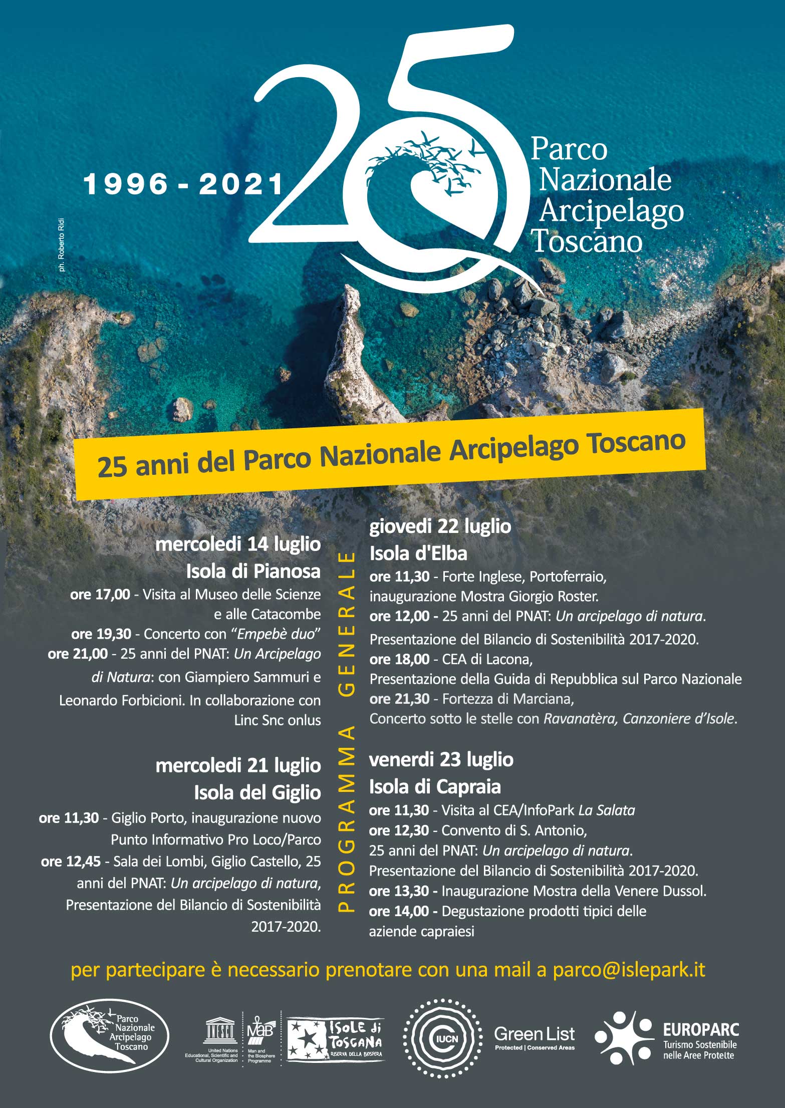 PNAT 25 anniv locandina generale 2021