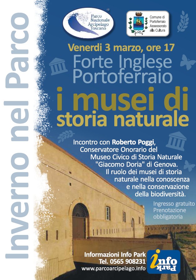 locandina 3 marzo i musei di storia naturale